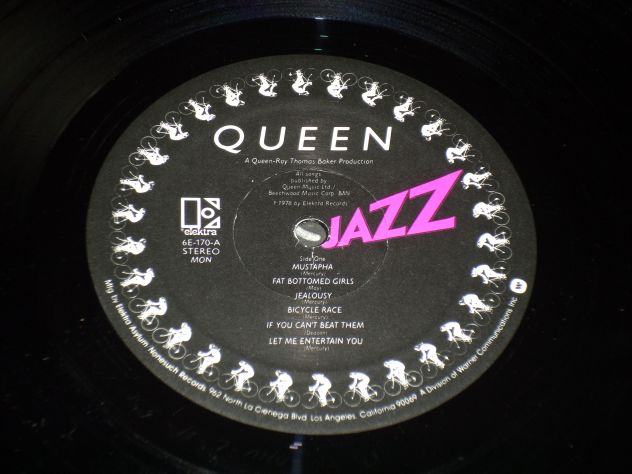 QUEEN - JAZZ - LP / 33 giri 1° Stampa 1978 Sleeve Inner Embossed - US Elektra - Foto 5