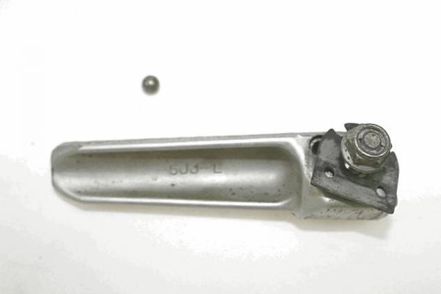 PEDALINA POSTERIORE SINISTRA YAMAHA YZF R1 2002 - 2003 5JJ274300100 REAR LEFT FOOTREST - Foto 2