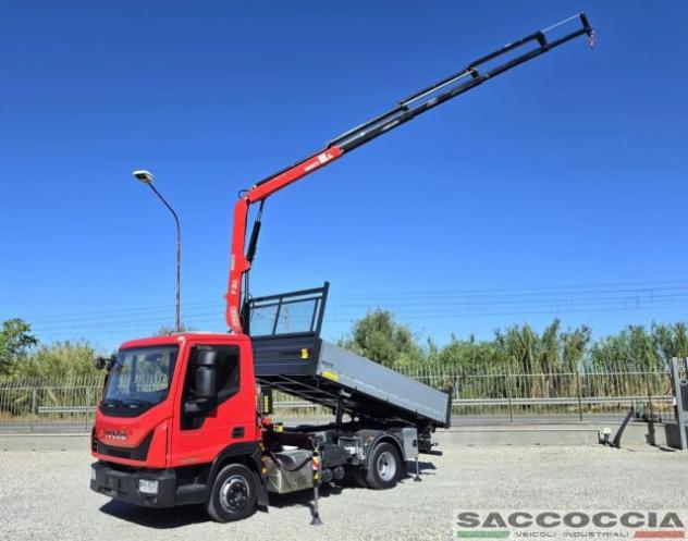 IVECO EUROCARGO 75 80E19 E6 GRU + RIBALTABILE rif. 24156910 - Foto 4