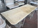 piano in teflon da macelleria usato