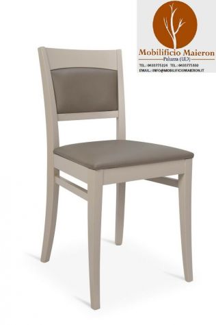 Sedie Roma In Legno Moderne Imbottite Per Arredamento Ristorante Bar Cod3071I