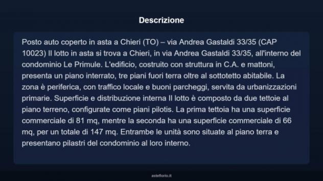Immobile in asta di 147 m² in vendita a Chieri - Foto 4