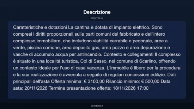 Immobile in asta di 8 m² in vendita a Scarlino - Foto 4