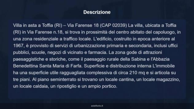 Immobile in asta di 210 m² in vendita a Toffia - Foto 10