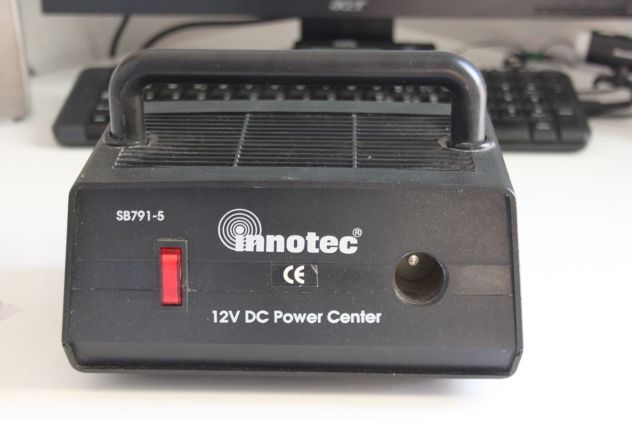 INNOTEC DC POWER CENTER, convertitore tensione 220v to 12v accendisigari SB791-5