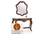 Mobili Classici Rustici Bagno Color Noce cod 006 Nuovo in Legno Massello Hotel