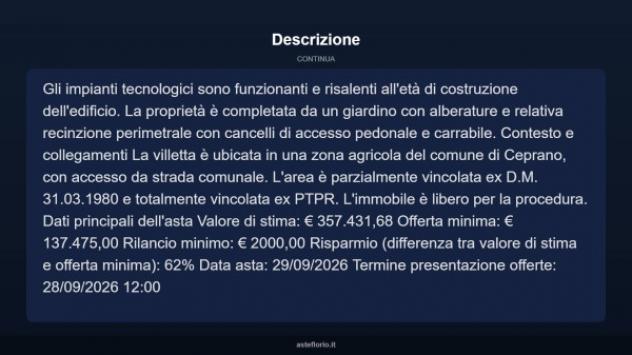 Immobile in asta di 152 m² in vendita a Ceprano - Foto 12