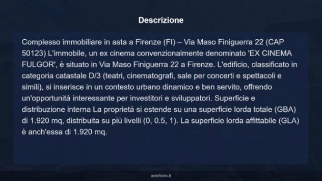 Immobile in asta di 1920 m² in vendita a Firenze - Foto 5