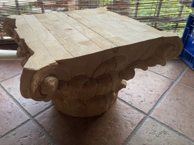 Capitelli colonne in legno - Foto 3