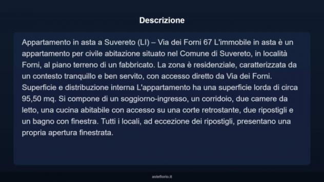 Immobile in asta di 95 m² in vendita a Suvereto - Foto 3