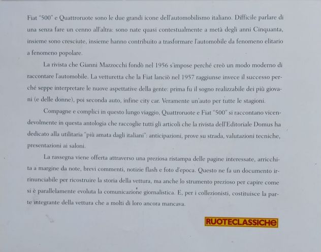 RIVISTA FIAT 500 - Foto 5