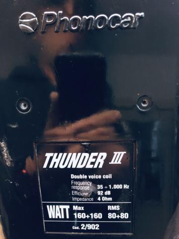 Subwoofer PHONOCAR Thunde - Foto 2