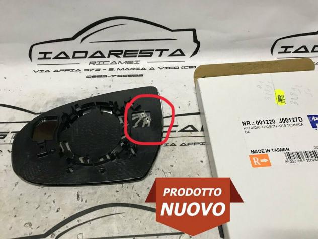 Vetro Specchio Specchietto Destro Hyundai Tucson 2015 32891 - Foto 2