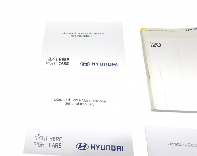 LIBRETTO USO E MANUTENZIONE HYUNDAI i20 Serie G4LF (20) - Foto 2