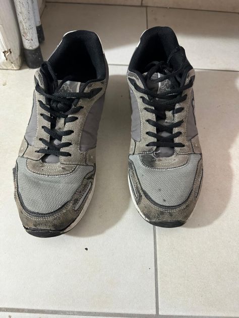 Scarpe Kappa Grigie/Nere – Taglia 43 – Stile Vissuto / Urban - Foto 5