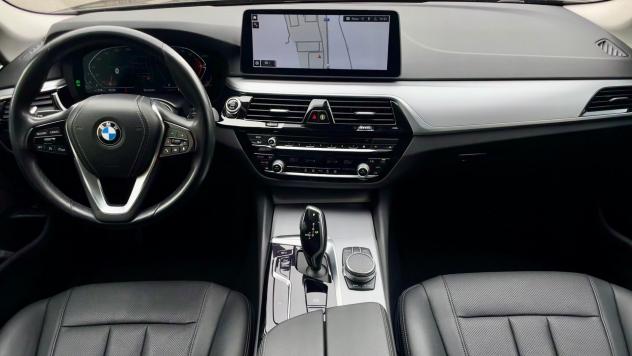 BMW 520D TOURING 2.0 LUXURY 190CV - FULL LED, PELLE, SEDILI ELETTRICI - Foto 9