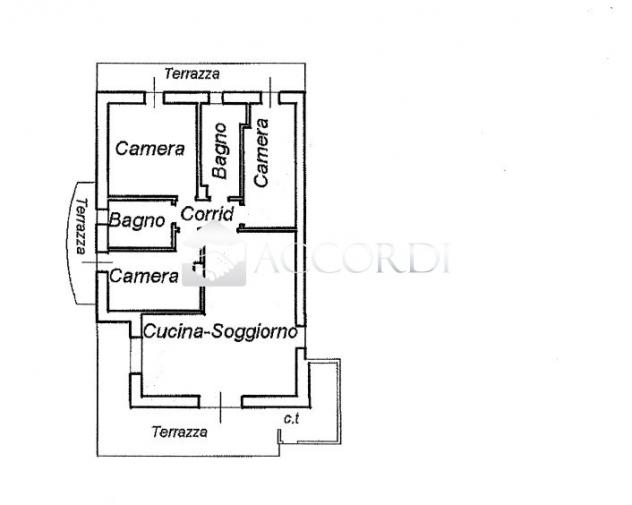APPARTAMENTO di 4 vani e di 125 mq (MONTEBELLUNA) rif. PE2A - Foto 18