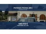 Immobile in asta di 246 m², box auto in vendita a Potenza Picena