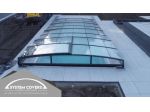 Tettoie e Coperture per Piscine, Copertura telescopica per Piscina 4,2x8,5x0,6m
