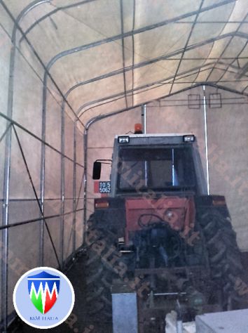 Strutture in Acciaio  senza permessi 8,0 x 20,0 x 4,0/5,25 mt. pvc 550 - Foto 6