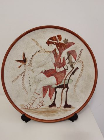 Piatto ornamentale greco - A.Kouvara n° 275