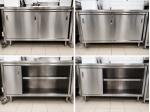 Bancone professionale inox Silko