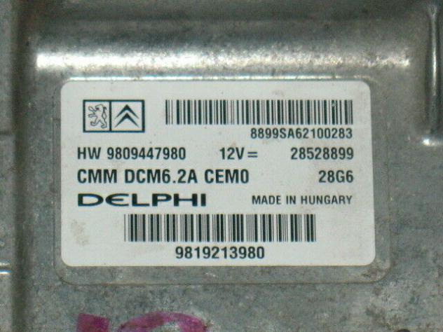 9819213980 CITROEN DS5 JUMPER EXPERT 9819213980 9809447980 DCM6.2A 28528899 - Foto 2
