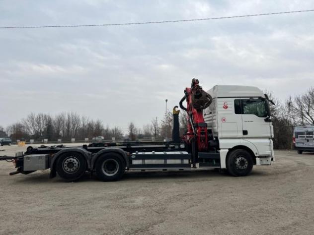 MAN MAN TGX 26.480 SCARRABILE CON GRU rif. 23825088 - Foto 8