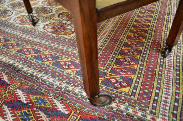Antico carrello porta vivande del XX secolo stile Edoardiano - Foto 4