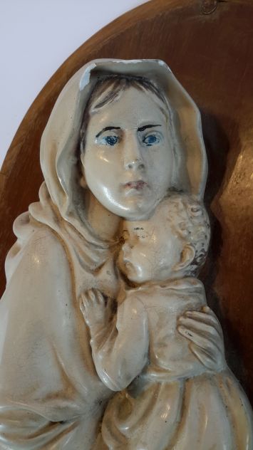 Madonna con bambino piccola e molto ben rifinita