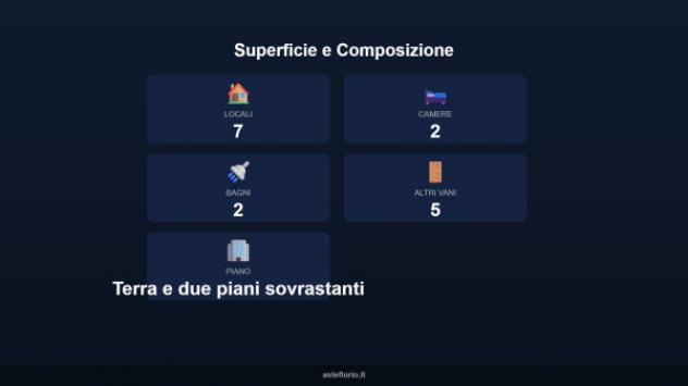 Immobile in asta di 130 m² con più di 5 locali in vendita a Carosino - Foto 2