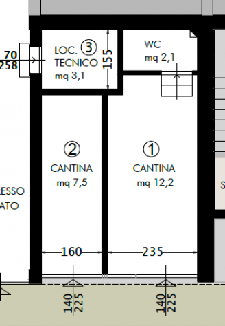 Appartamento in vendita a Cascina 96 mq Rif: 1329117 - Foto 4