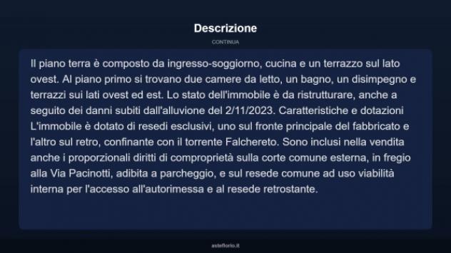 Immobile in asta di 119 m² con più di 5 locali e box auto in vendita a Quarrata - Foto 4