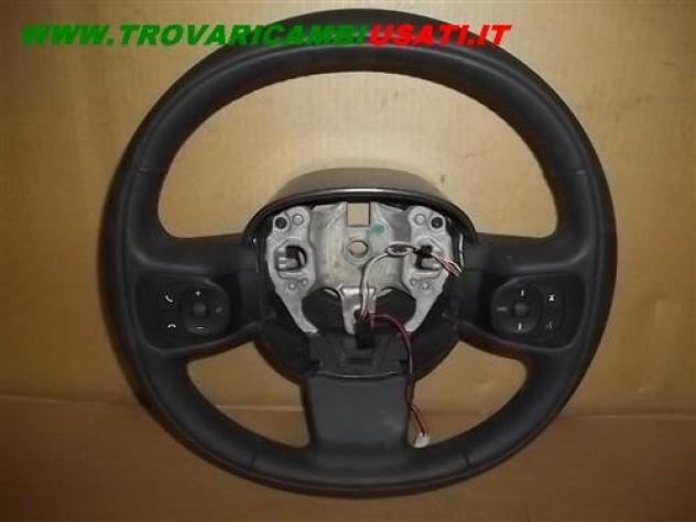 VOLANTE IN PELLE CON COMANDI FIAT 500 L (73)  Meccanica  Sterzo  Volante FIAT - 500 L - 01-07-2012 - 01-06-2018, FIAT - 500 L Living