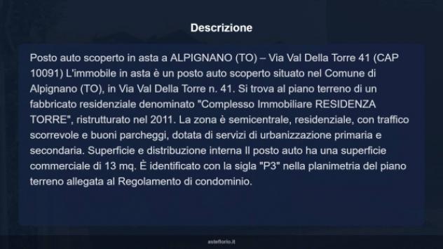 Immobile in asta di 13 m² in vendita a Alpignano - Foto 9