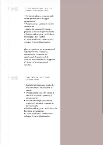 CANDIDATURA PROFESSIONALE – SOLO A BERLINO GERMANIA NO ITALIA - Foto 3