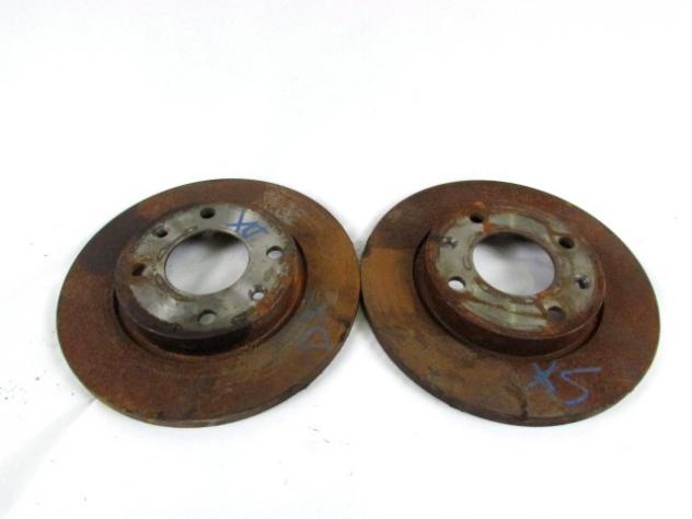 4249F0 COPPIA DISCHI FRENO ANTERIORI PEUGEOT 206 1.4 B 55KW 5M 3P (2002) RICAMBIO USATO