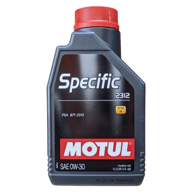 MOTUL SPECIFIC 2312 0W30 Olio motore sintetico per motori PSA