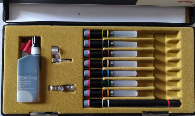 Rapidograph-Rotring-Tuschefuller Varioscript - anni '70 - Foto 4