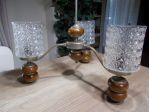 Lampadario a tre luci (Vintage)