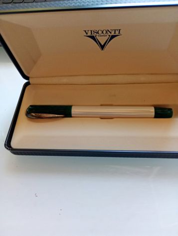 PENNA Visconti Rinascimento Stardust Green, NUOVA