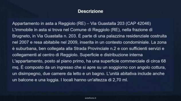 Immobile in asta di 68 m², box auto in vendita a Reggiolo - Foto 14
