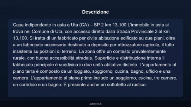 Immobile in asta di 180 m² in vendita a Uta - Foto 2