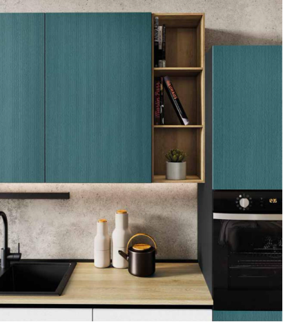 CUCINA CON PENISOLA+PIANO SNACK CUCINE DA ESPOSIZIONE NUOVE COMPONIBILE - Foto 4
