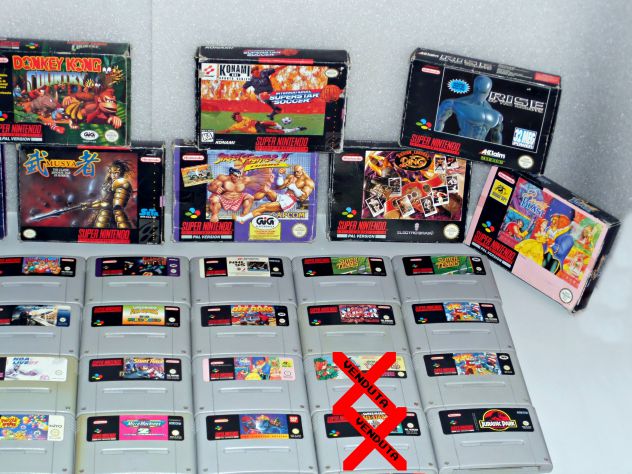 Cartucce / giochi Super Nintendo SNES (TESTATE) Boxate e loose - Foto 7