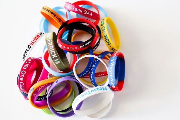 Plain and Printed Wristbands - Fornitore di braccialetti sia semplici che stampa - Foto 5