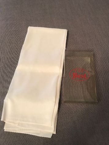 Amas foulard bandana nuova rosso bianco e nero - Foto 5