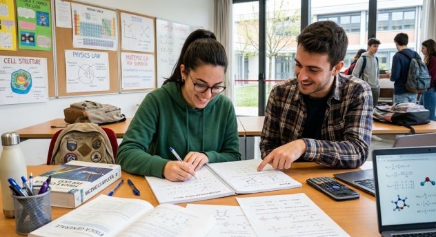 LEZIONI ONLINE di MATEMATICA, FISICA, CHIMICA [dalle medie all'università]