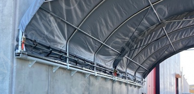 Coperture su container cantieri edili 12 x 6 x 7,10 con chiusure ambo i timpani - Foto 7