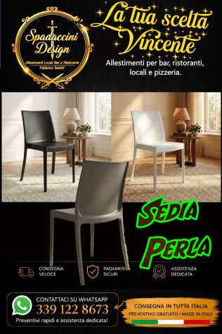 Sedie Impilabili da interno ed Esterno - Foto 4